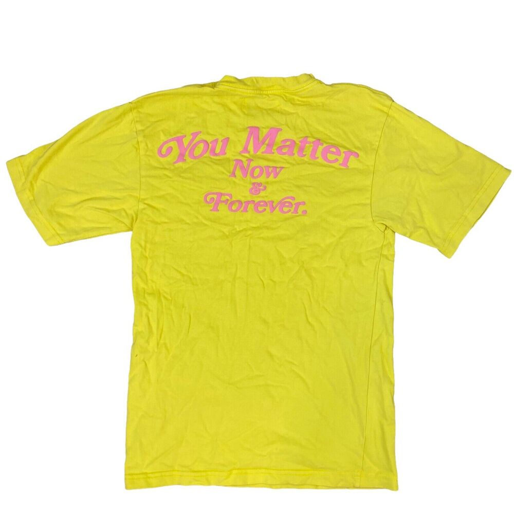 Demetrius Harmon‎ Basic T Shirt XS Mens Sunflower "You Matter Now & Forever"